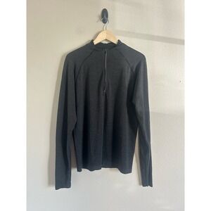 Lululemon Metal Vent Tech Half Zip Pullover Mens Shirt  L  Breathable L Top